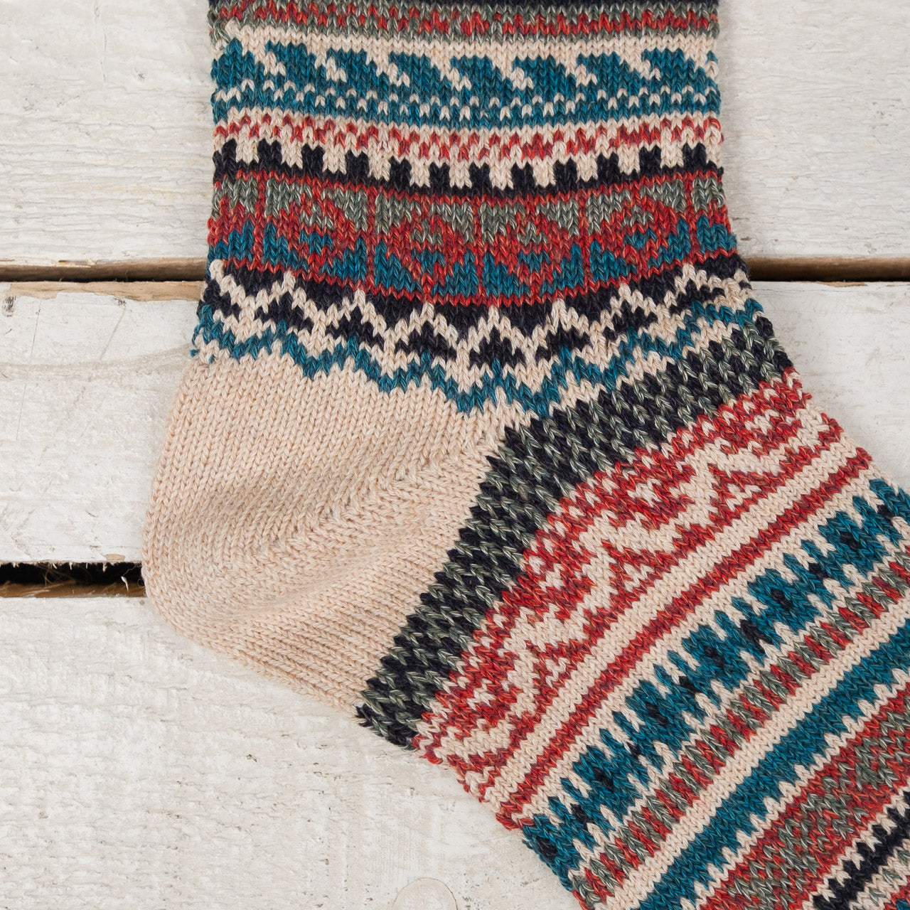 Socks Rio Colorado Cotton Alabaster