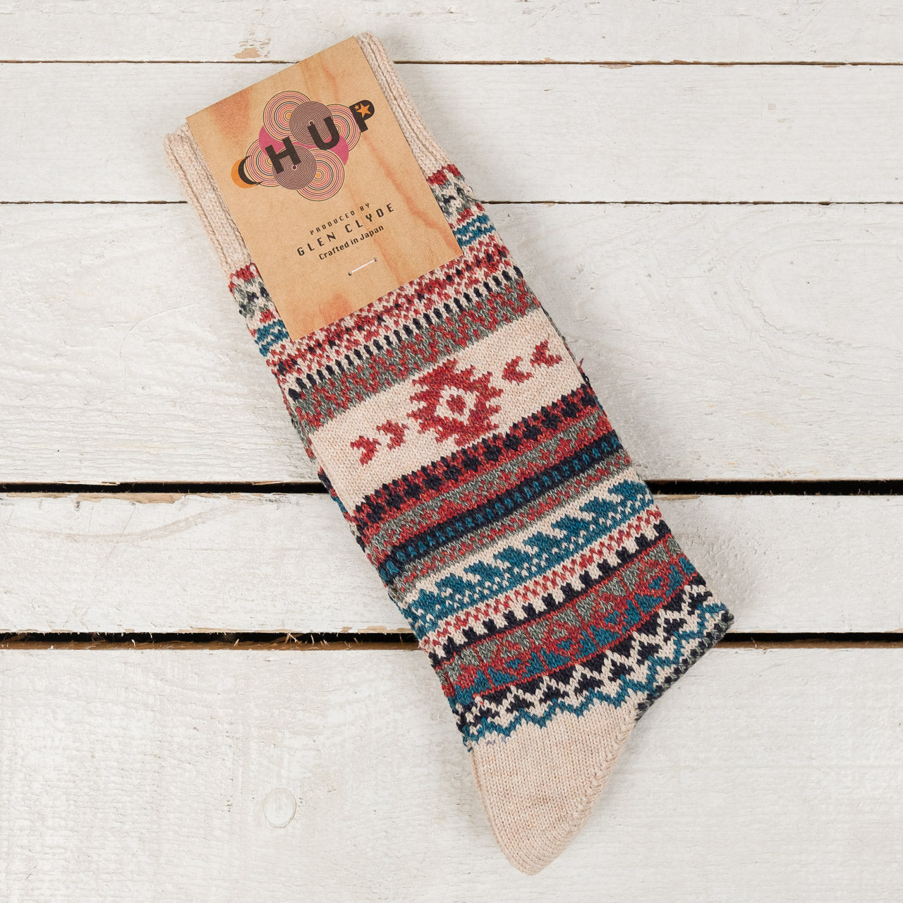 Socks Rio Colorado Cotton Alabaster