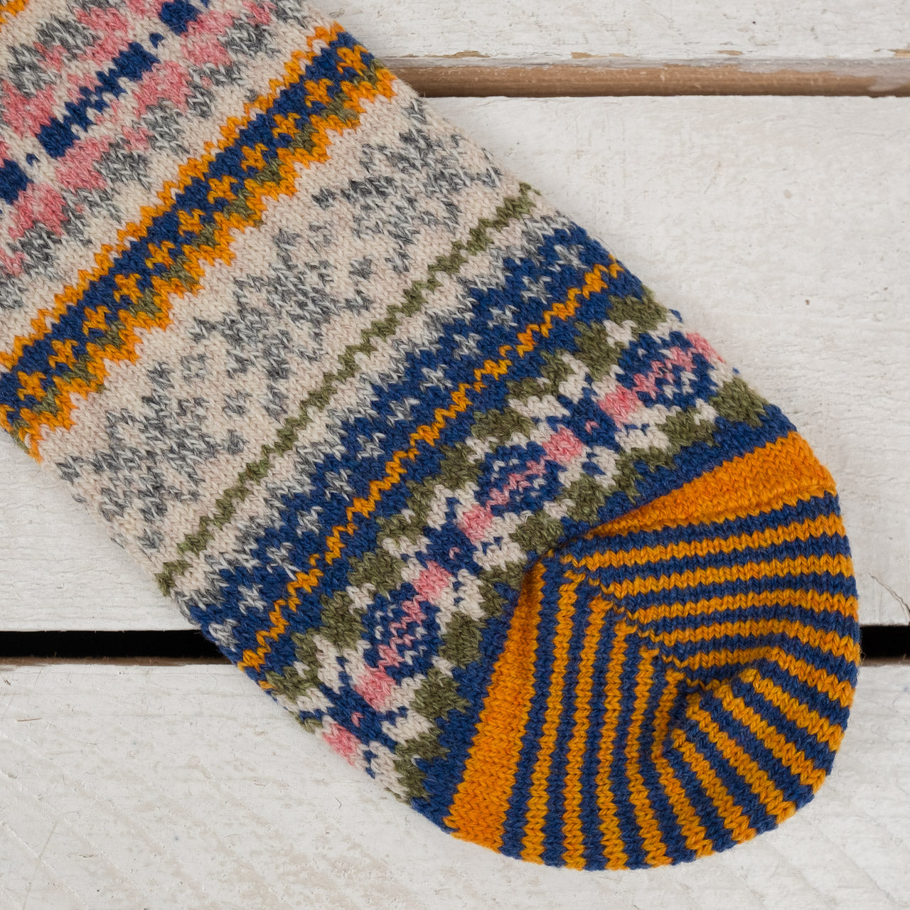 Fair Snow Wool Oatmeal Socks