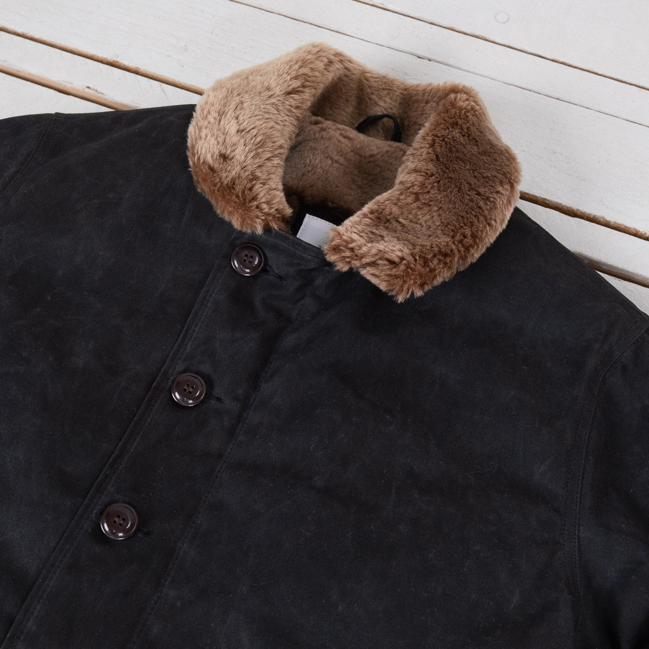 N-1 Deck Jacket Black Kodiak