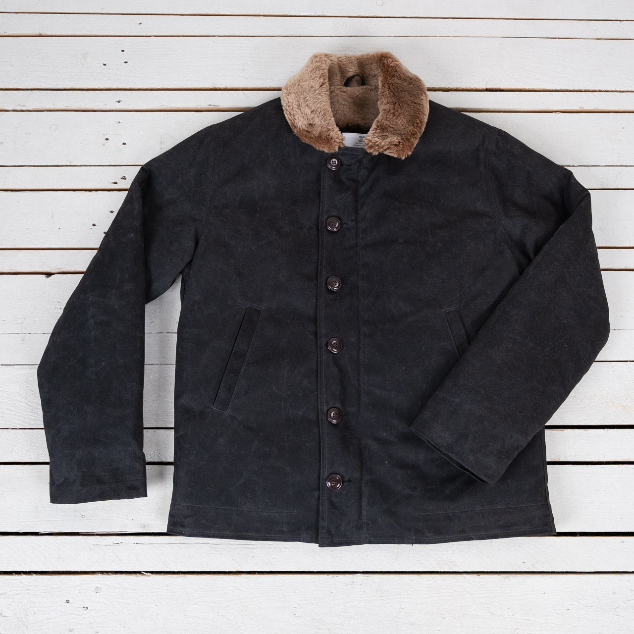 N-1 Deck Jacket Black Kodiak