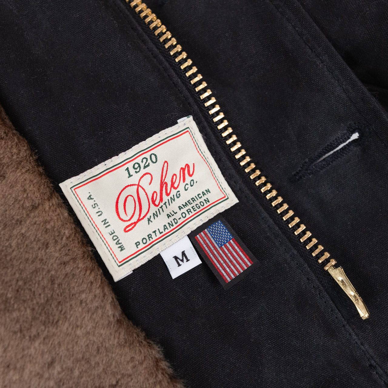 Dehen 1920 N-1 Deck Jacket Black Kodiak