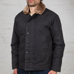 N-1 Deck Jacket Black Kodiak