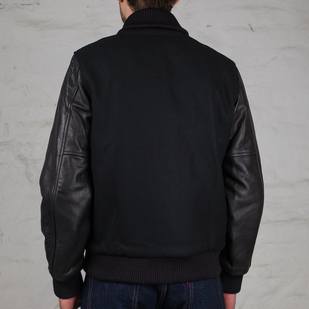 Dehen 1920 Varsity Jacket black