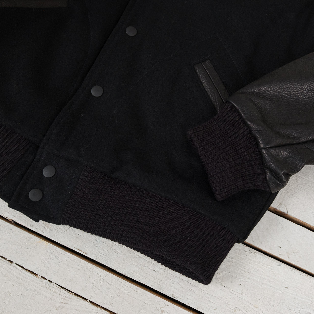 Varsity Jacket Black