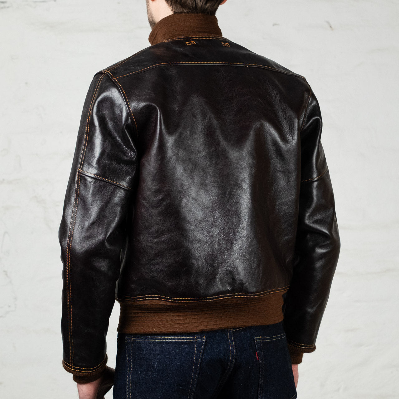 A-1 Flight Jacket Seal Brown