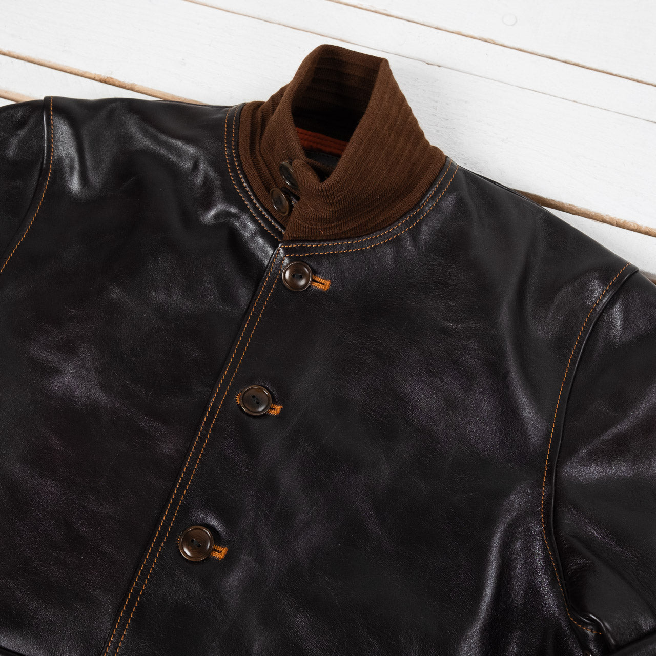 A-1 Flight Jacket Seal Brown