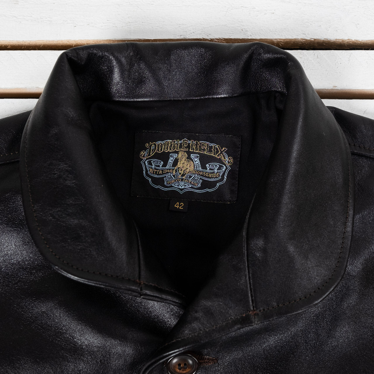 Horsehide jacket "Classic 1920s" Black