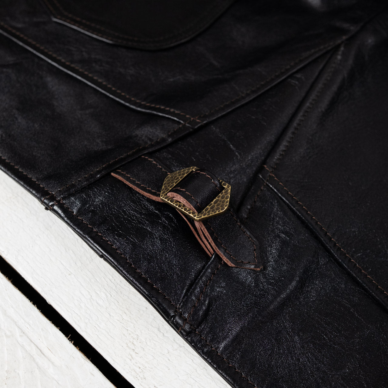 Horsehide jacket "Classic 1920s" Black