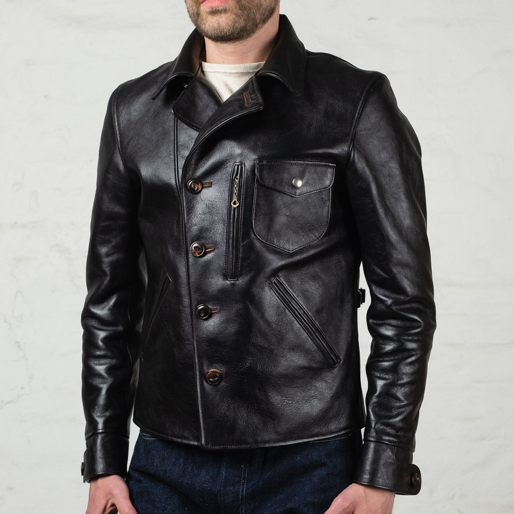 Horsehide "Helix Rider Unus" Schwarz