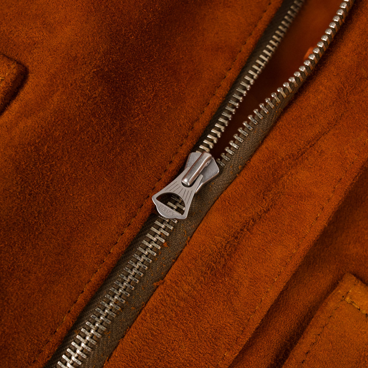 Suede Horsehide A-2 Flight Jacket Suede Brown