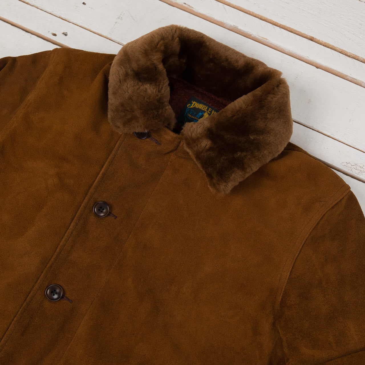 DH x BS Kōenji Deck Jacket Suede Horsehide