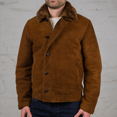 DH x BS Kōenji Deck Jacket Suede Horsehide