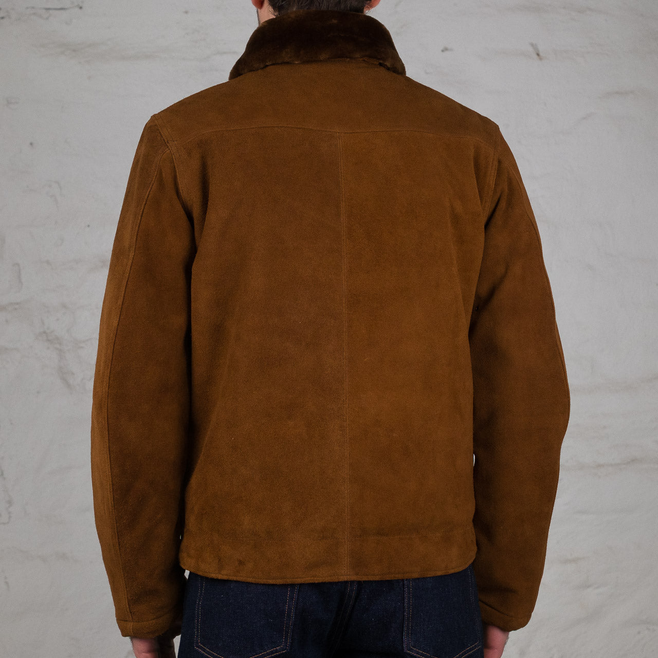 DH x BS Kōenji Deck Jacket Suede Horsehide