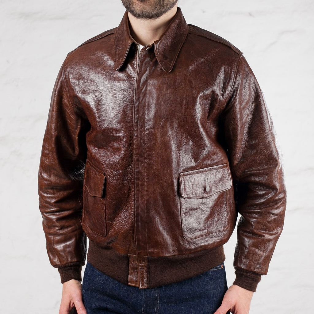 Eastman Leather Great Escape Leather Jacket Leather Bomber Jacket