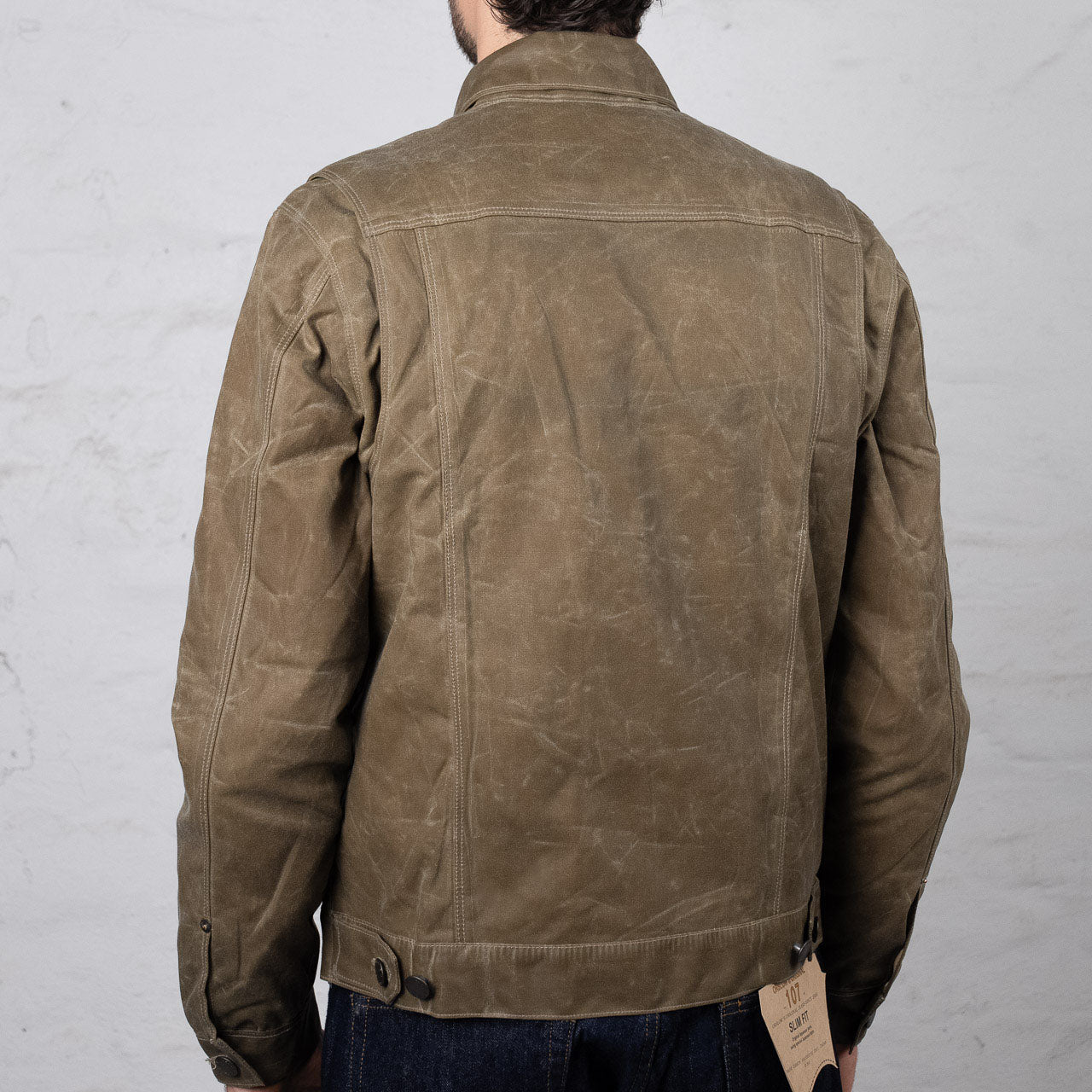 Riders Jacket Waxed Tobacco Brown