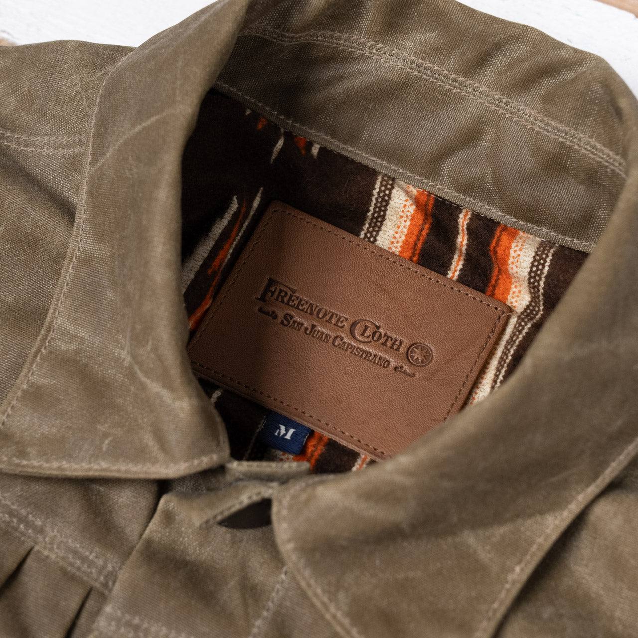 Riders Jacket Waxed Tobacco Brown