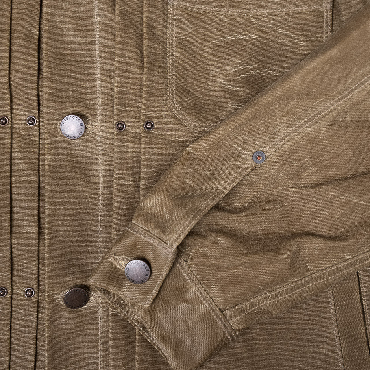 Riders Jacket Waxed Tobacco Brown