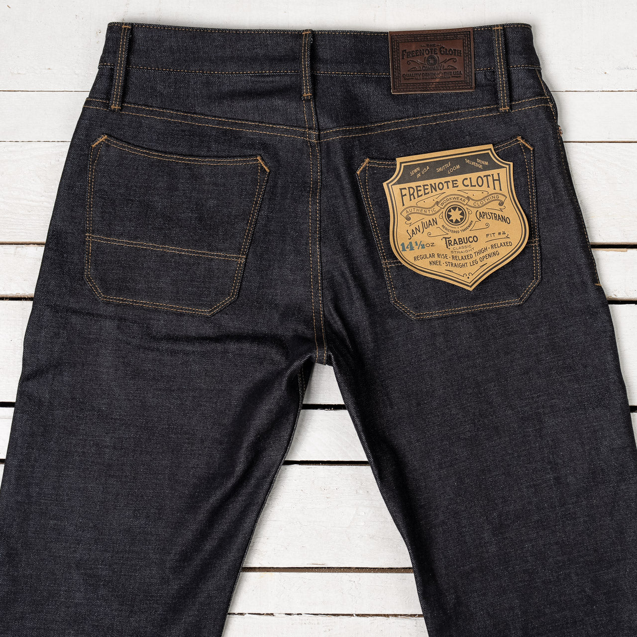 Trabuco Classic Straight 14.5 oz. Kaihara Denim