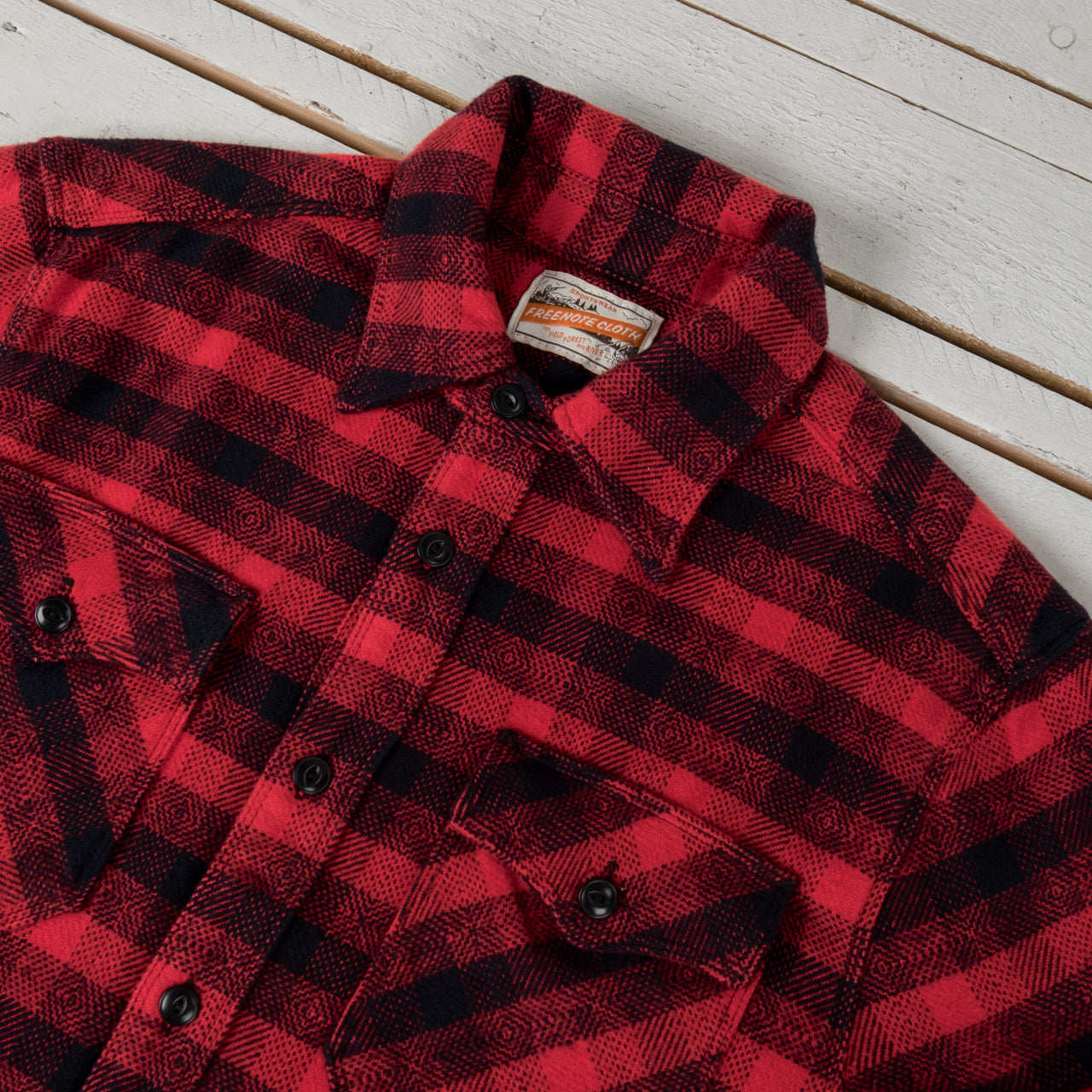 Scout Furnace Red Plaid