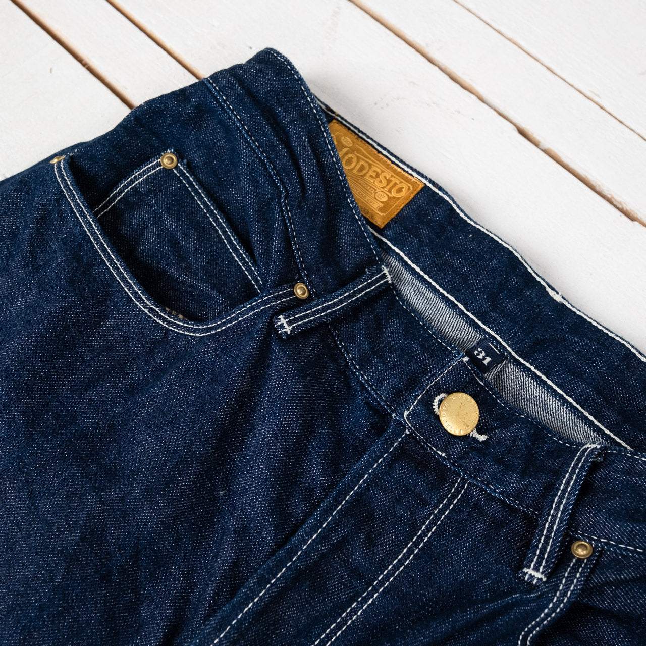 Modesto Straight Fit 11 oz. Memphis Blue Denim