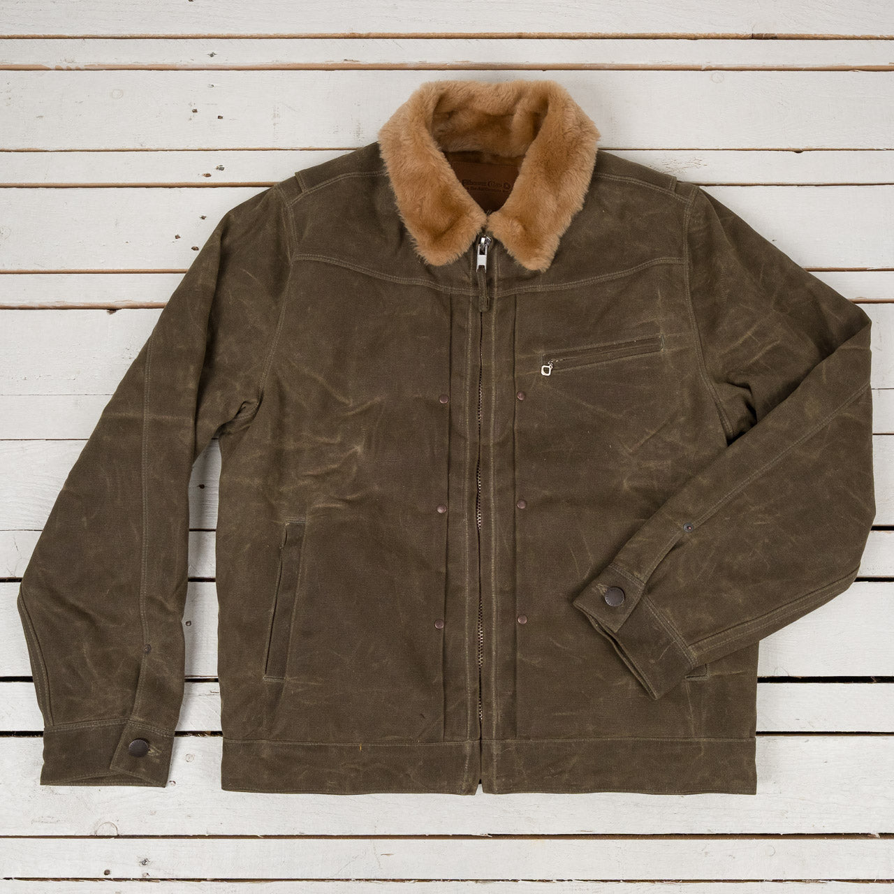 RJ-2 Waxed Canvas 20 oz. Tobacco