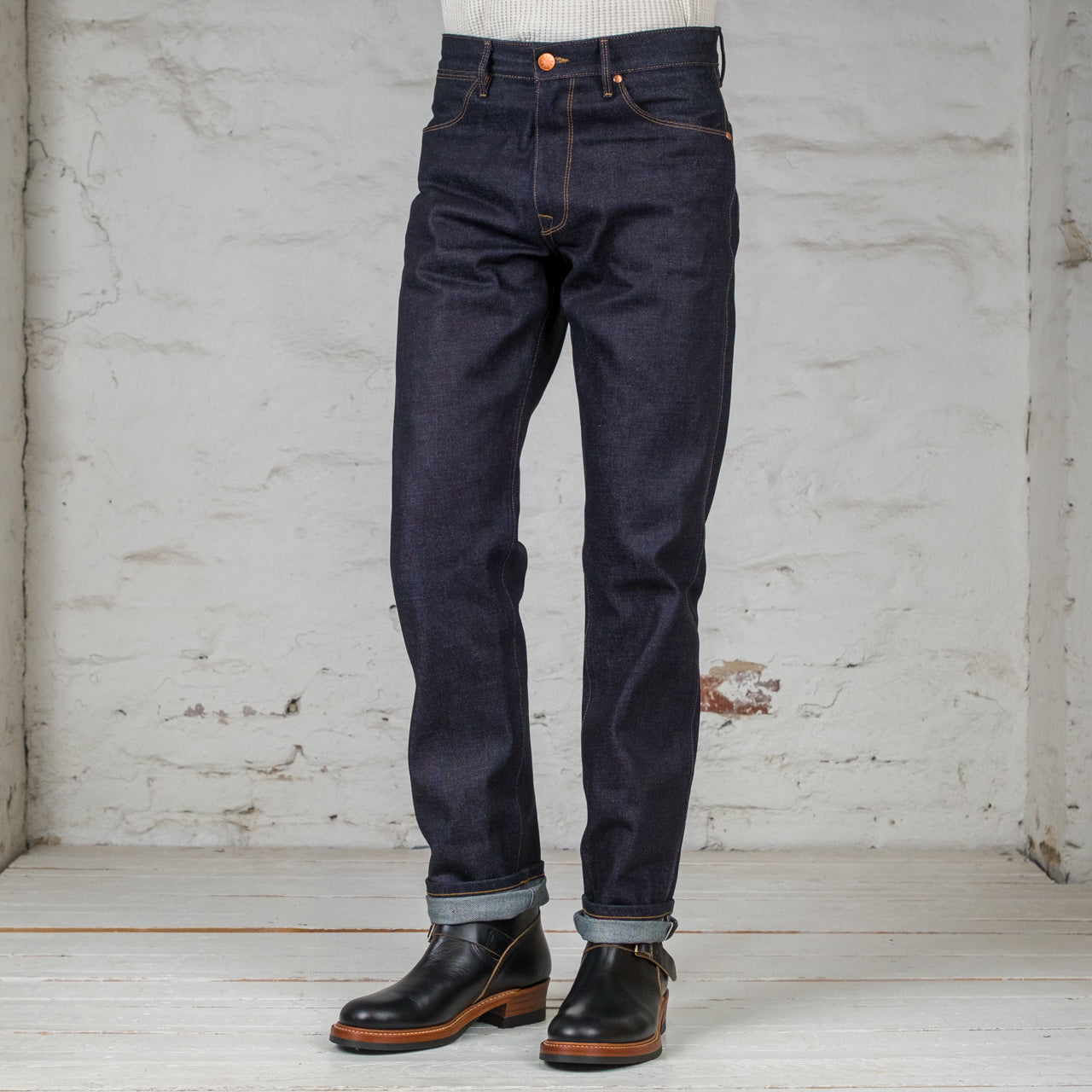 Wilkes Western 14 oz. Indigo denim