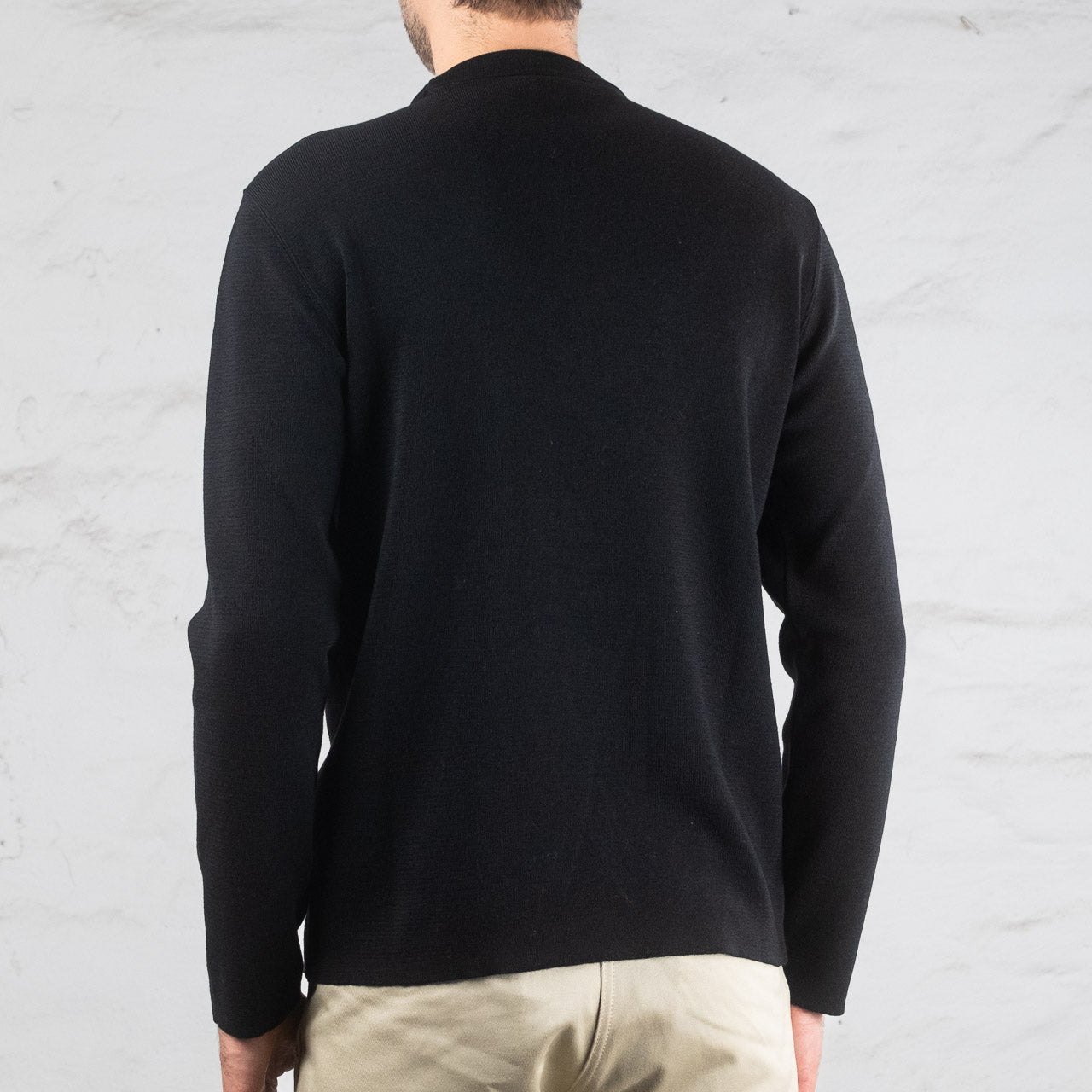 Crewneck Merino Knit Black