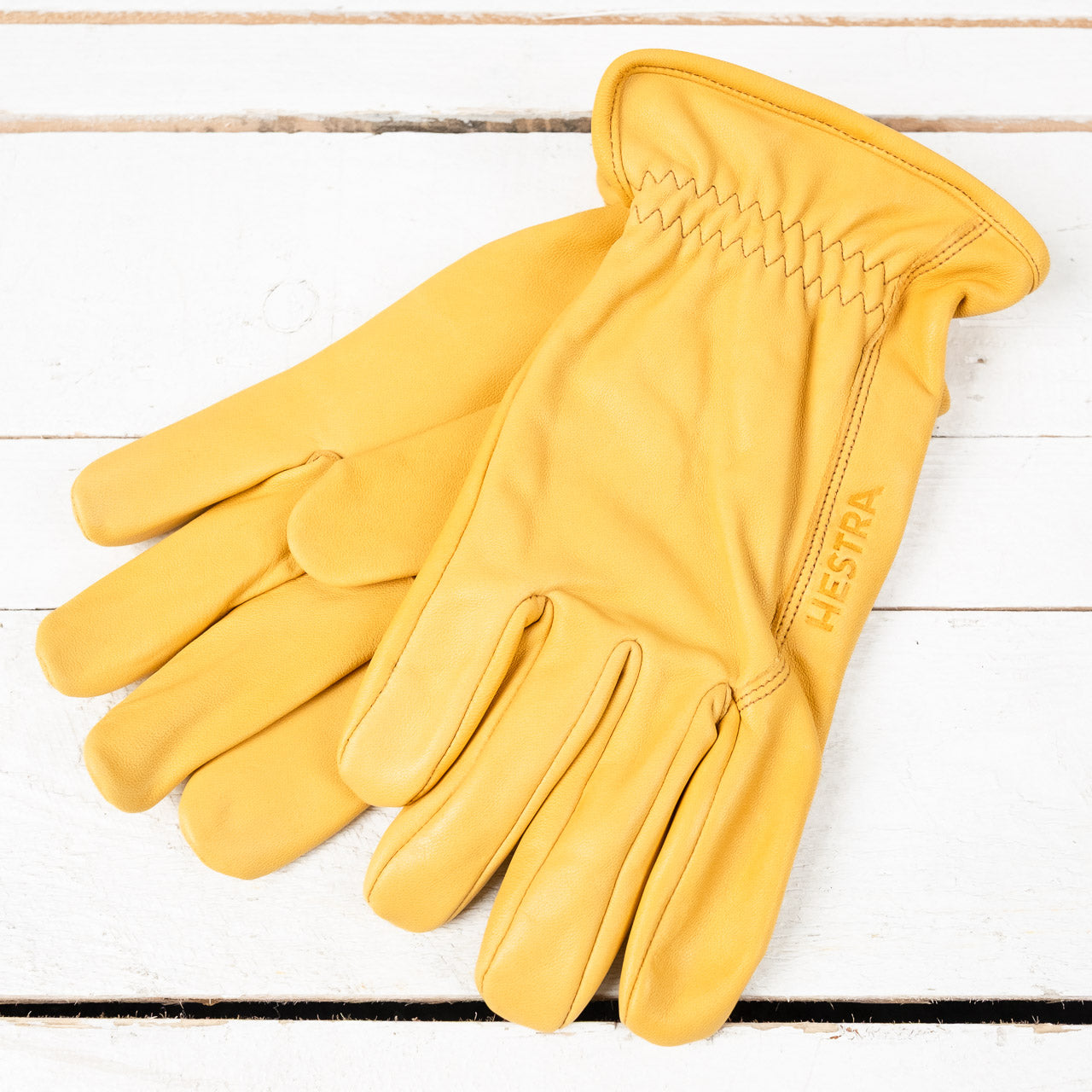 Chamois Ranch Gloves Natural Yellow