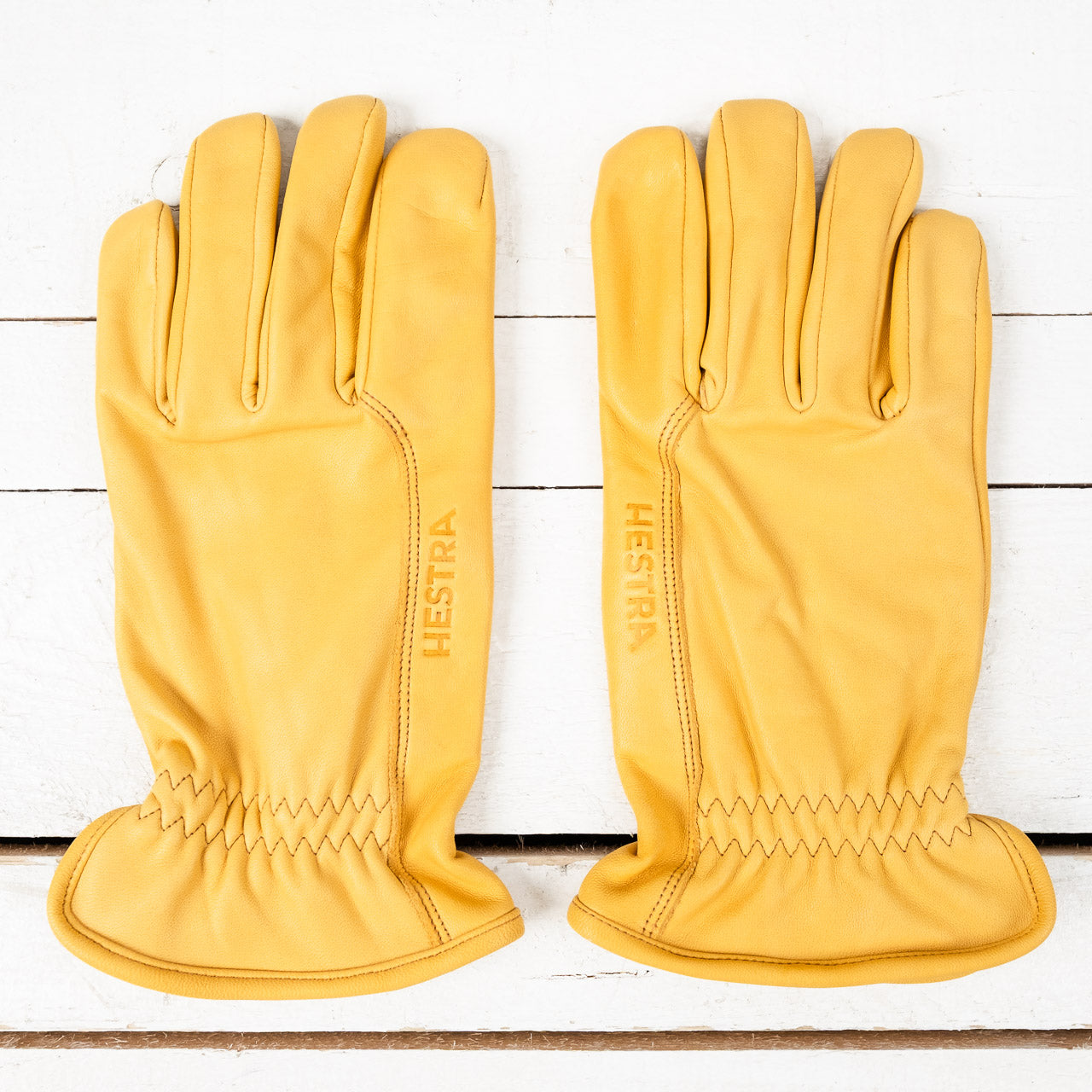 Chamois Ranch Gloves Natural Yellow