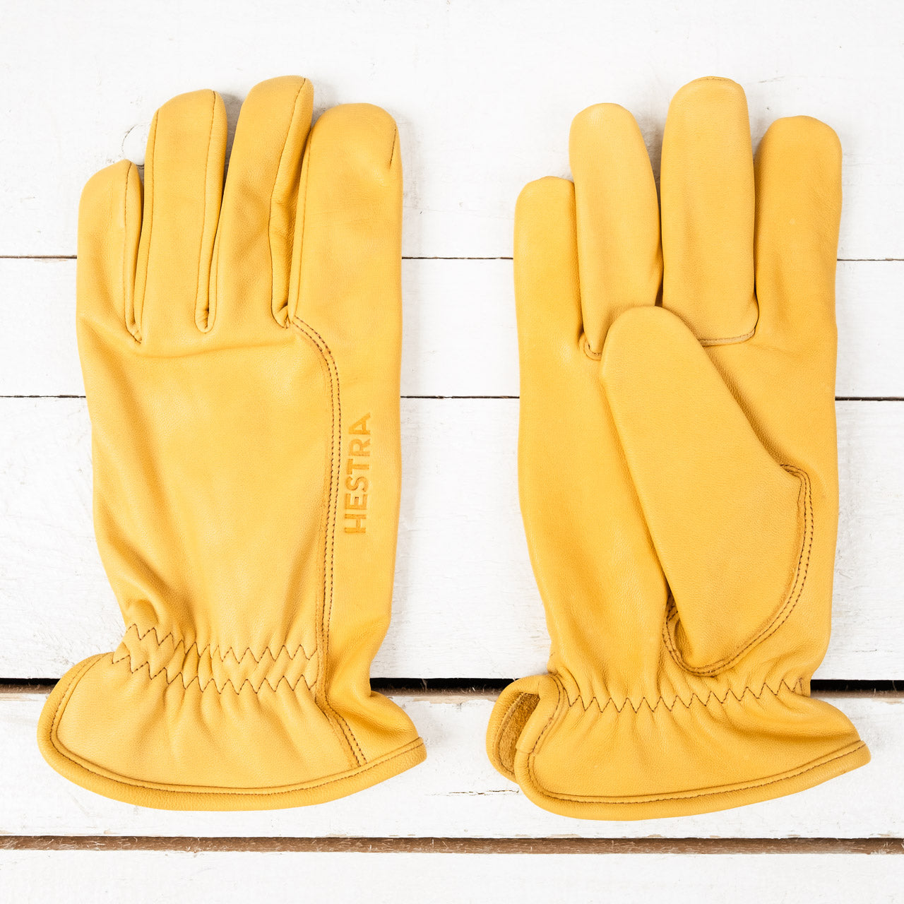 Chamois Ranch Gloves Natural Yellow