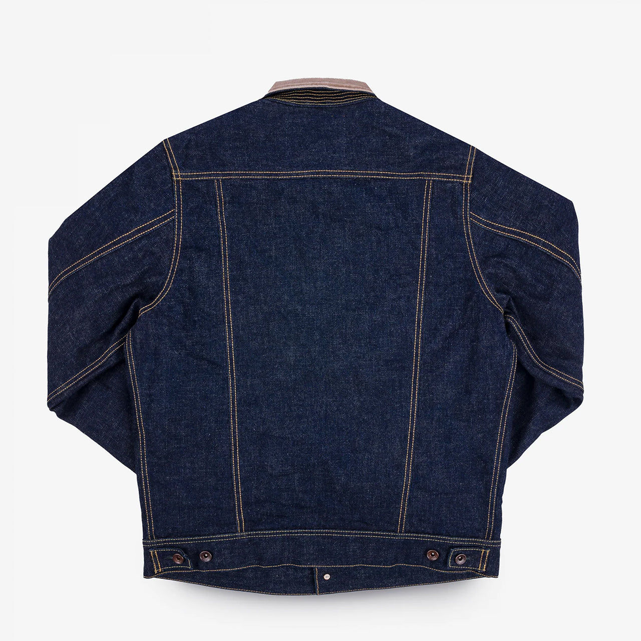 IH-101J-SR 18 oz. Selvedge Denim Storm Rider Jacket Indigo