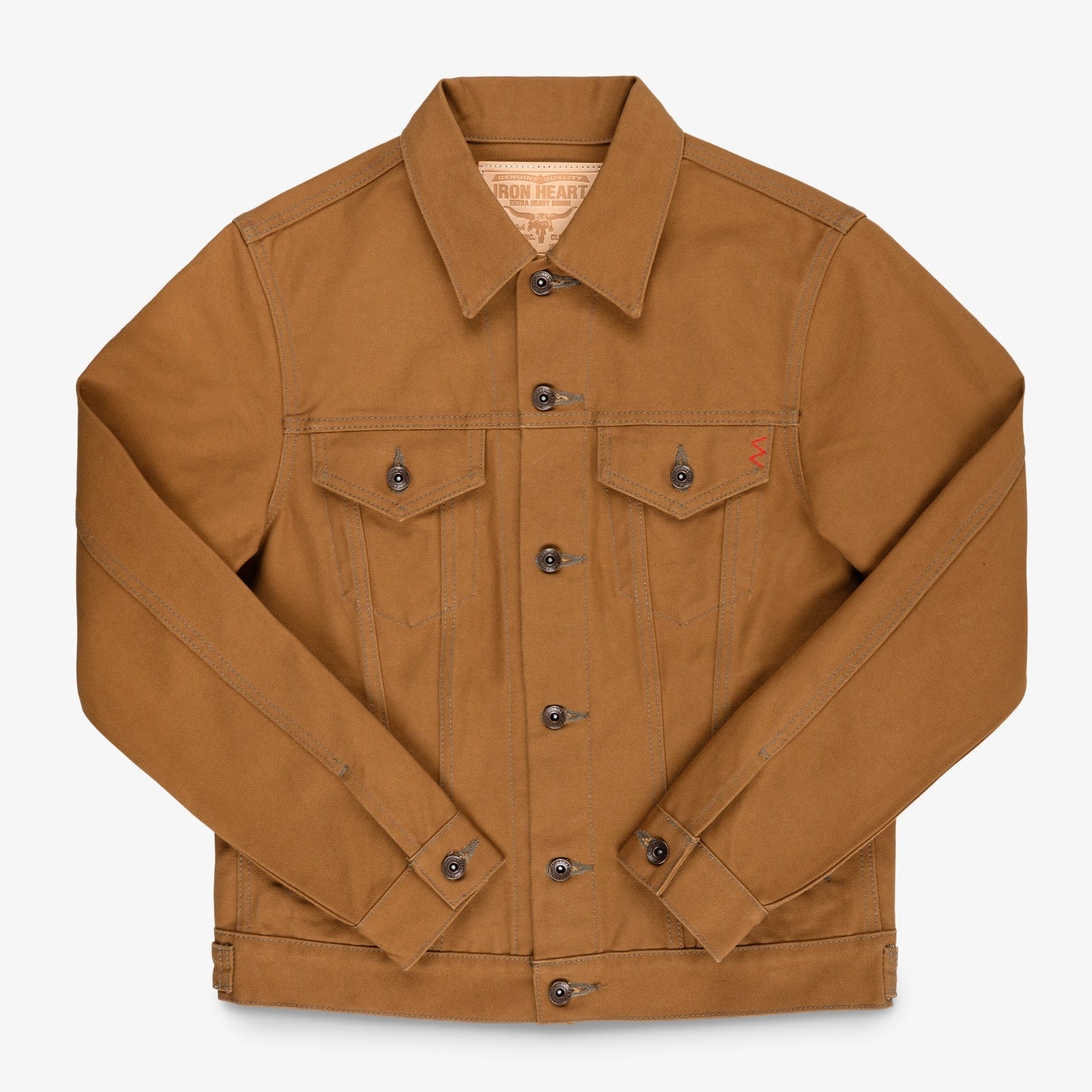 IH-2526J 17 oz. Duck Modified Type III Jacket Brown