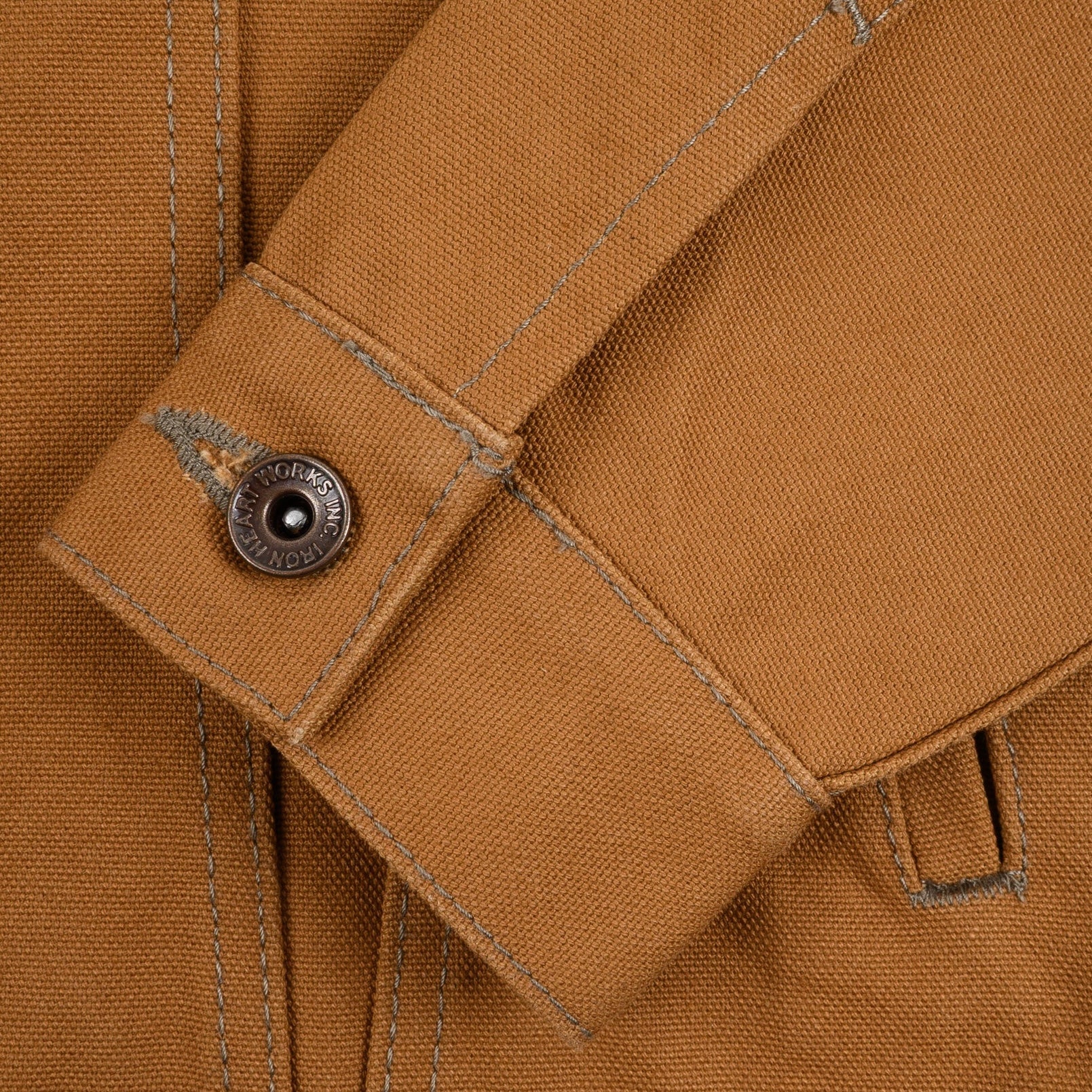 IH-2526J 17 oz. Duck Modified Type III Jacket Brown
