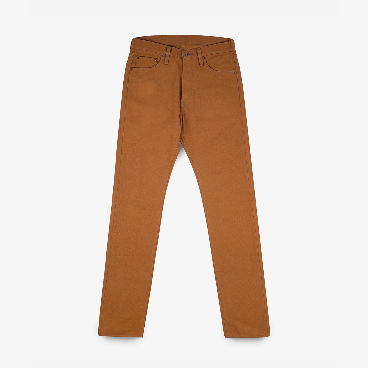 IH-634D 17 oz. Duck Straight Cut Jeans Brown