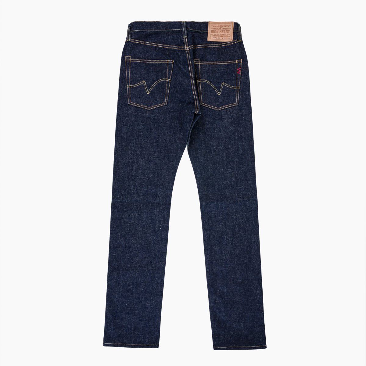 IH-777S-18 18 oz. Slim straight vintage selvedge
