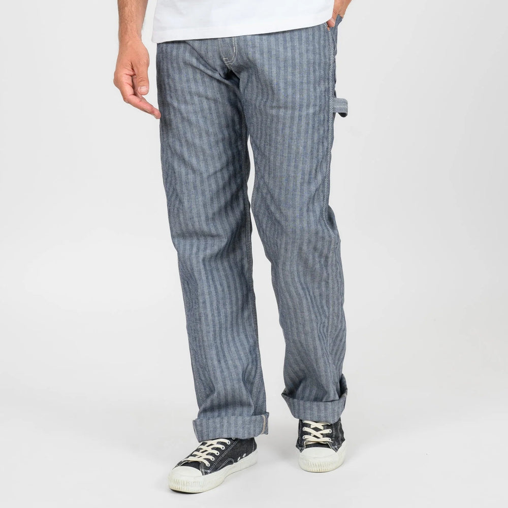 IH-830-IND 10.5oz. Herringbone Painter's Pants Indigo