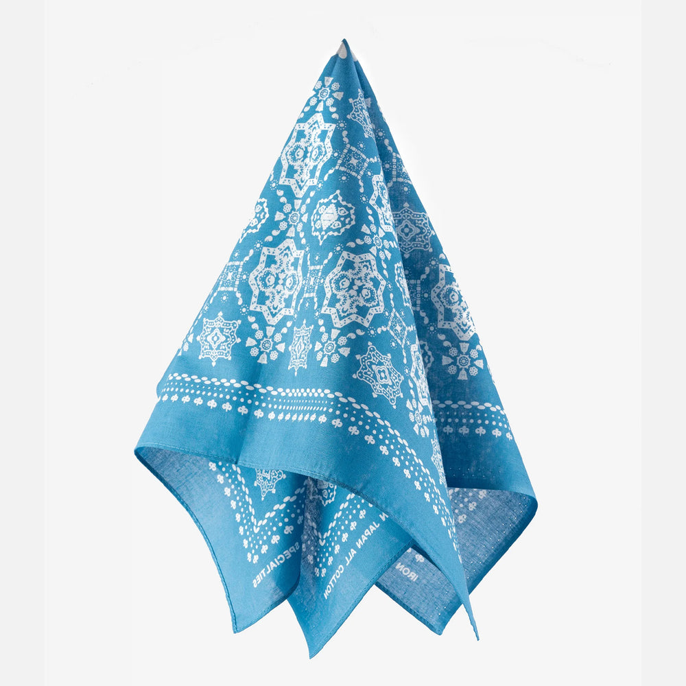 IHG-051-BLU "Bell" Bandana Blau