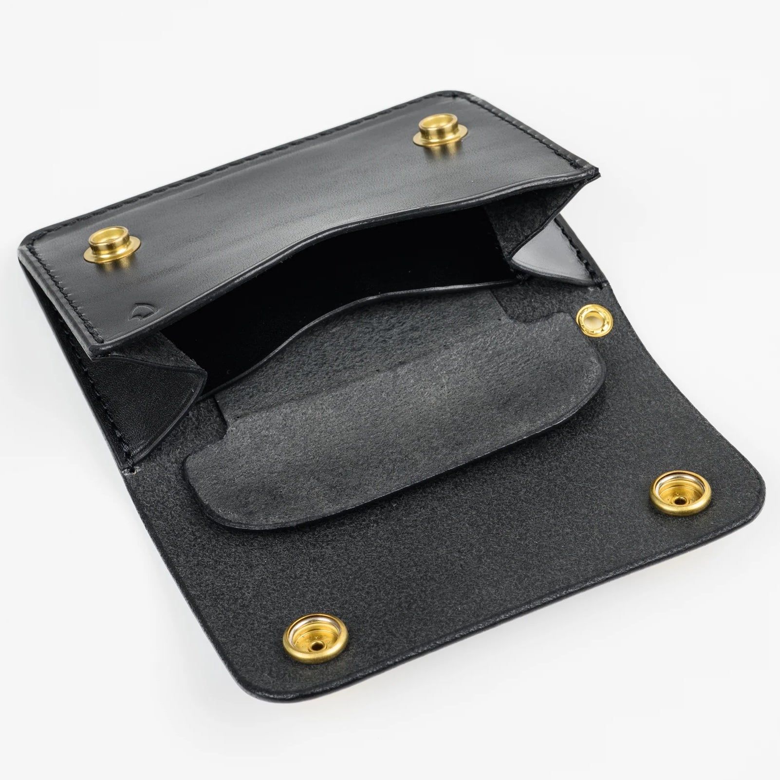 IHG-086-BLK Mini Trucker Wallet Black