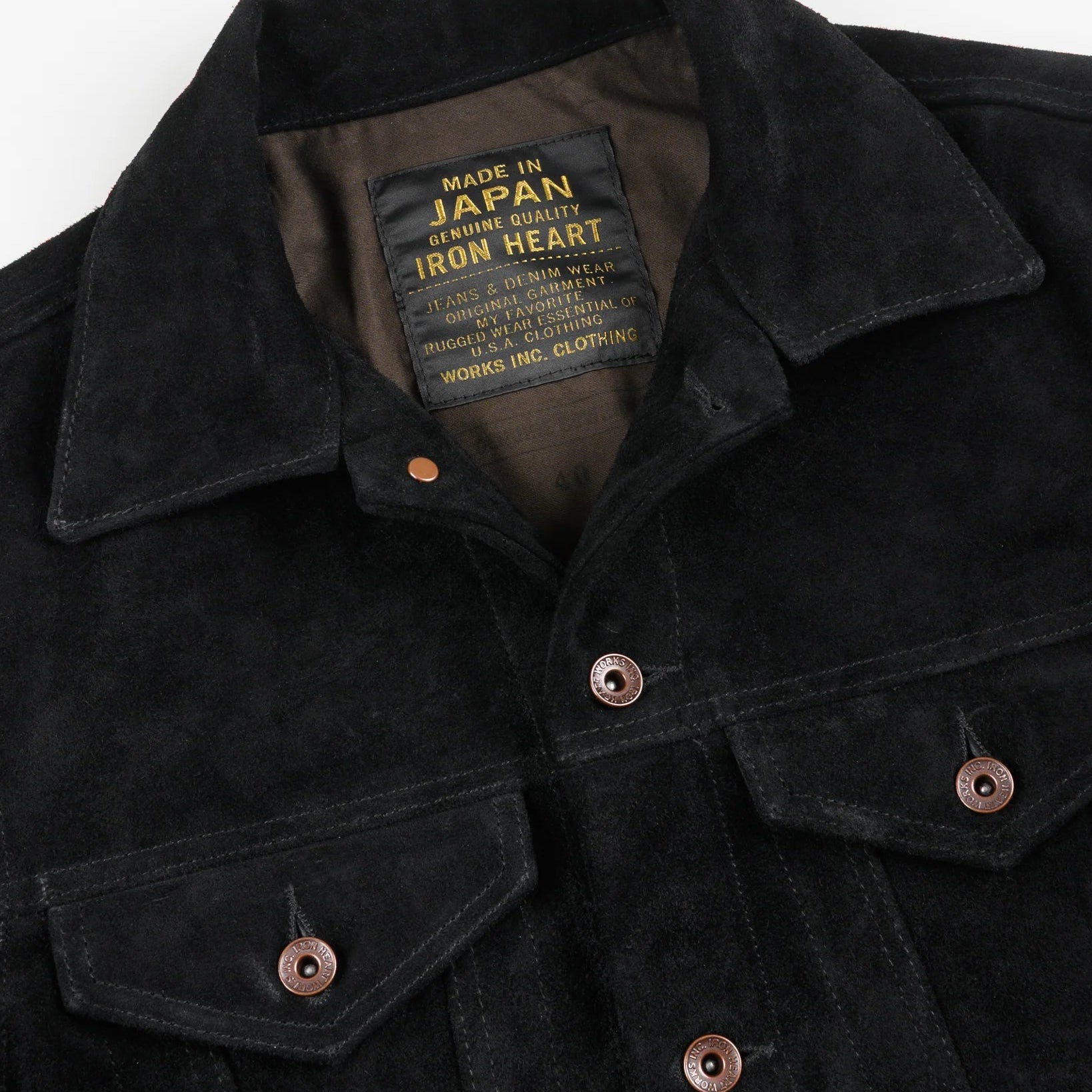 IHJ-49-BLK Split Steer Mod. Type III Jacket Schwarz