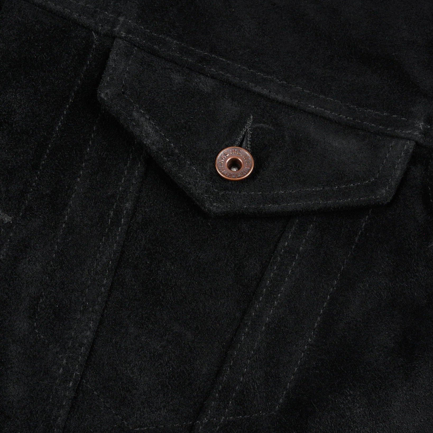 IHJ-49-BLK Split Steer Modified Type III Jacket Black