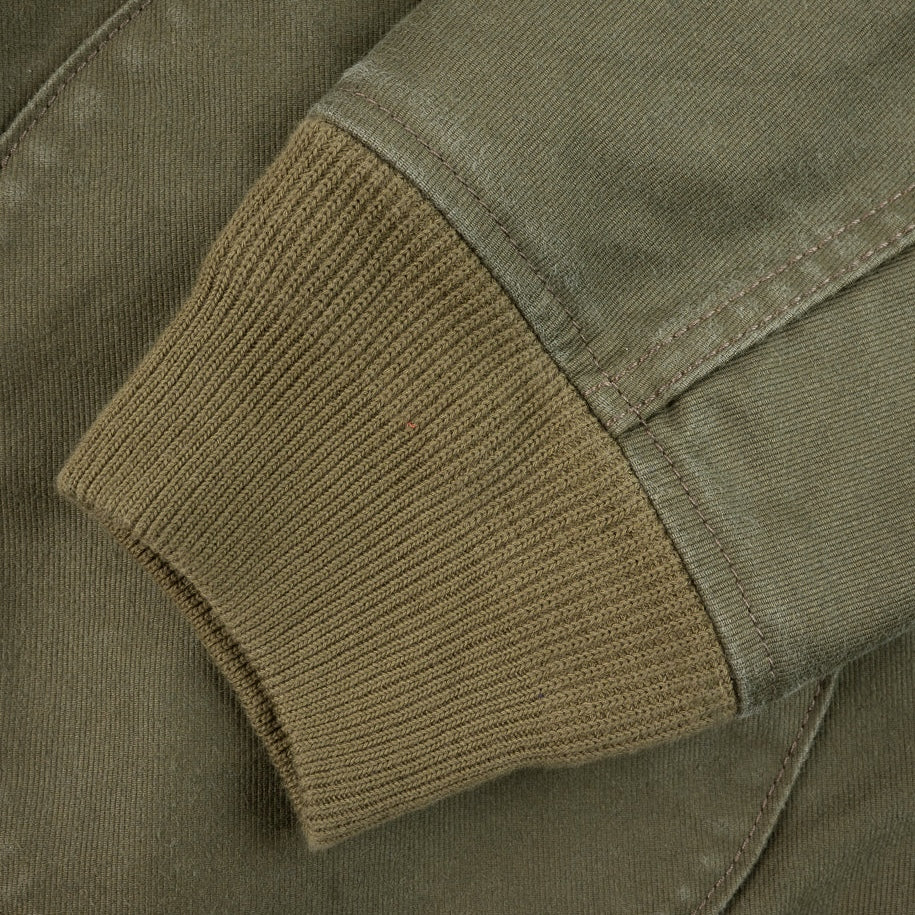 IHM-47-ODG 12oz Whipcord Tanker Jacket Olive Drab Green