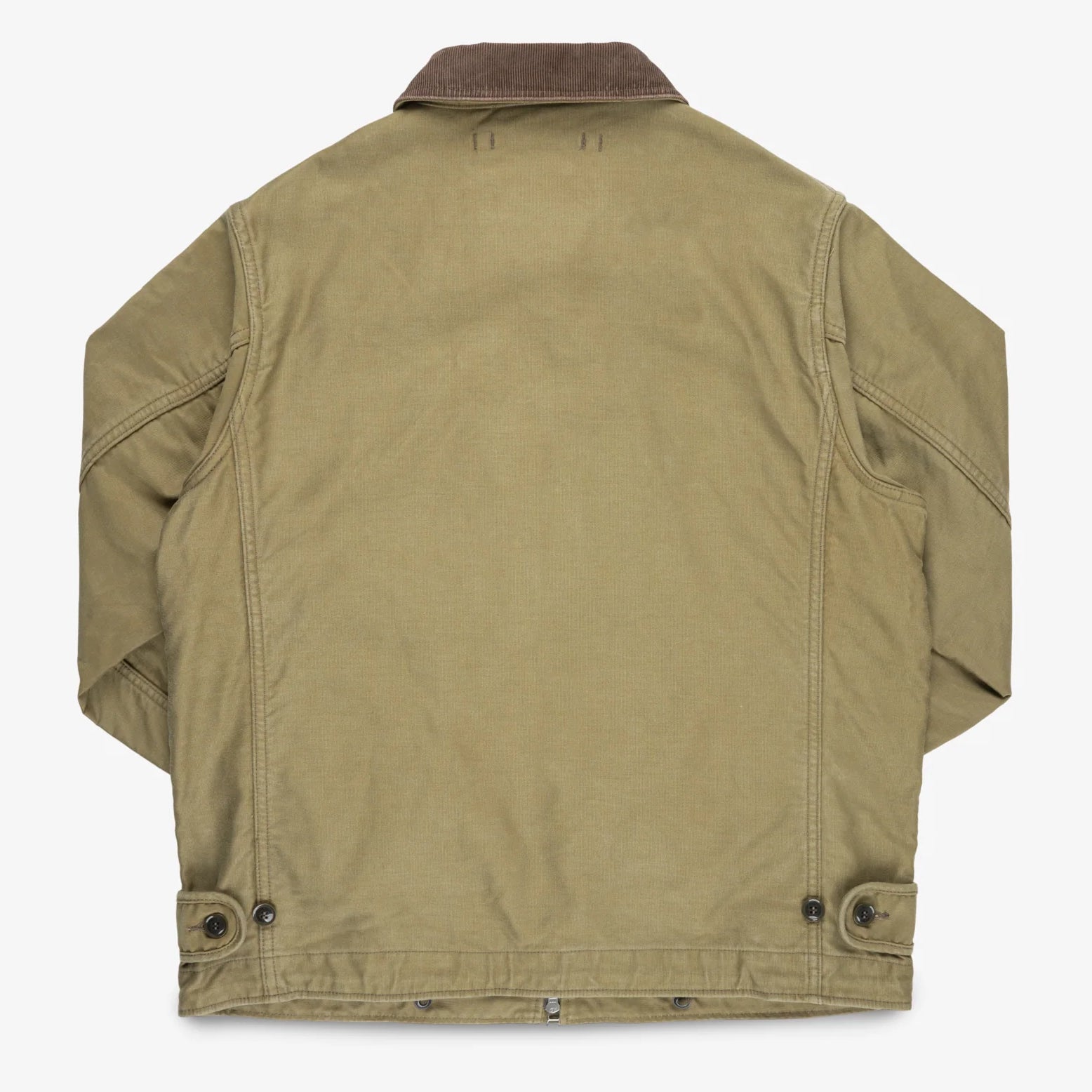 IHM-48-KHA 12oz Whipcord Lightweight N1 Deck Jacket, Khaki