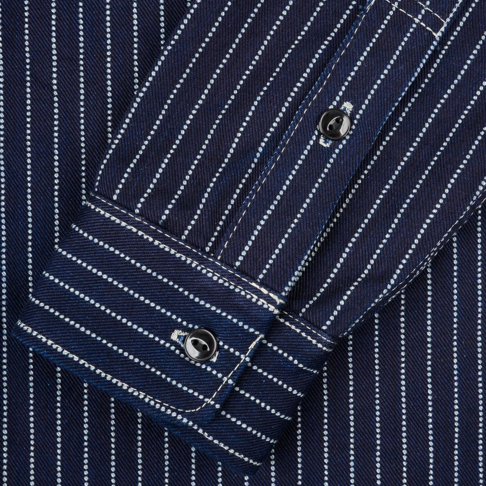 IHSH-266-IND Chemise de travail 12oz Wabash Indigo