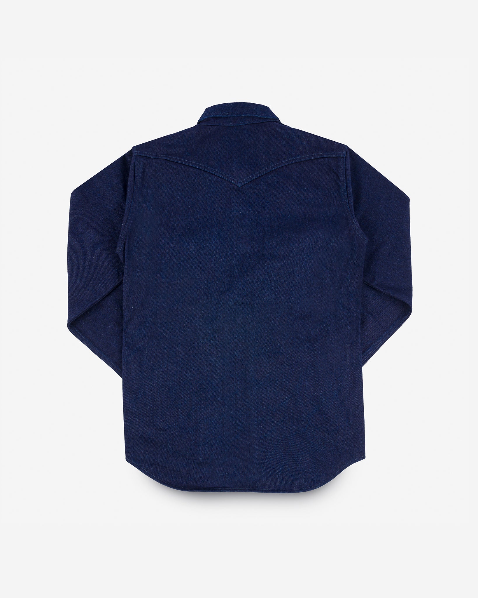 IHSH-409-IB 19oz Selvedge Denim CPO Shirt Indigo/Black