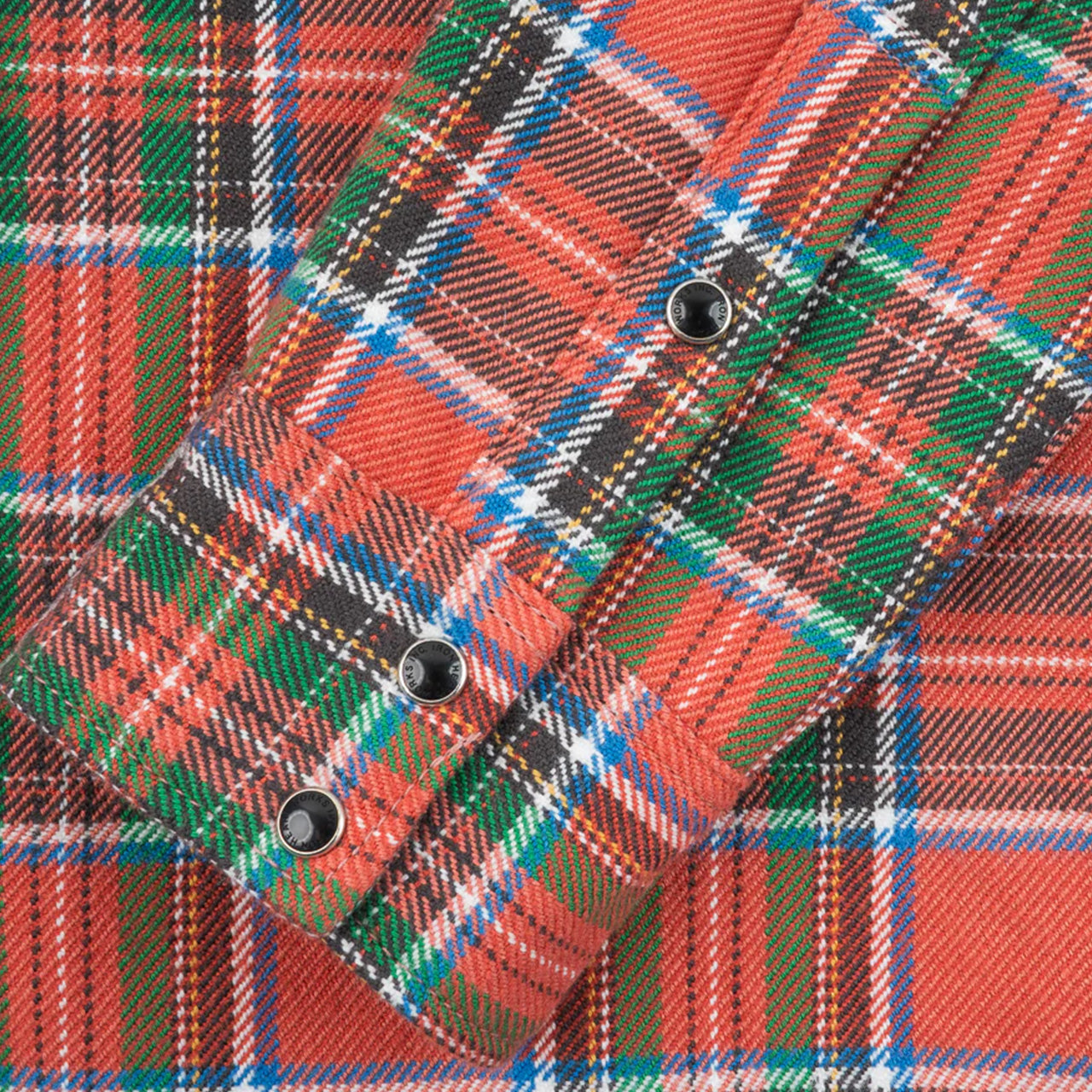 IHSH-436-RED Heavy Flannel American Check Western Shirt Red "The Watermelon Man"