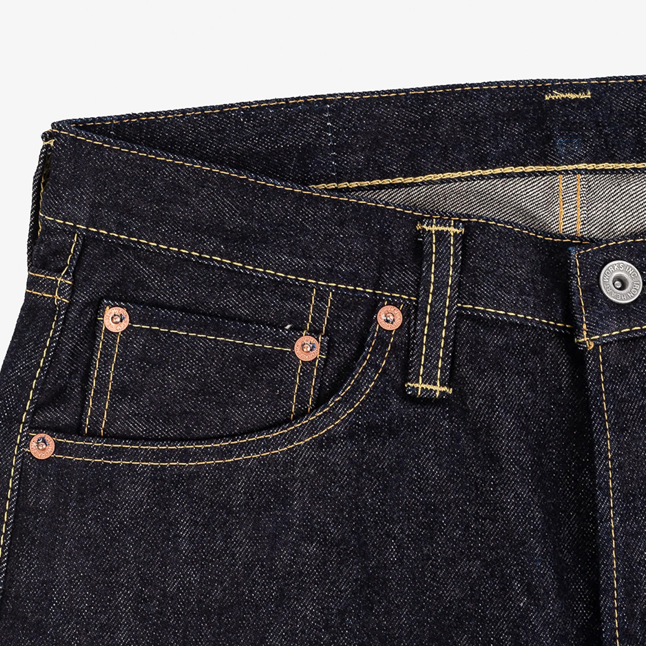 IH-666S-142 14 oz. Slim Straight Indigo