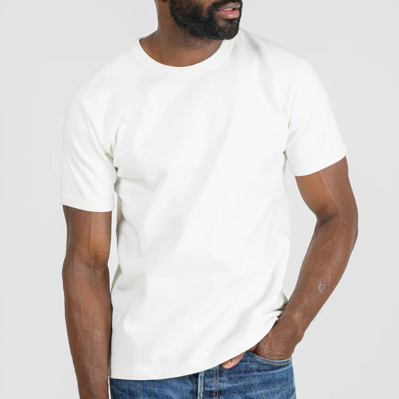 IHT-1600-WHT 11 oz. Heavy Cotton T-Shirt White