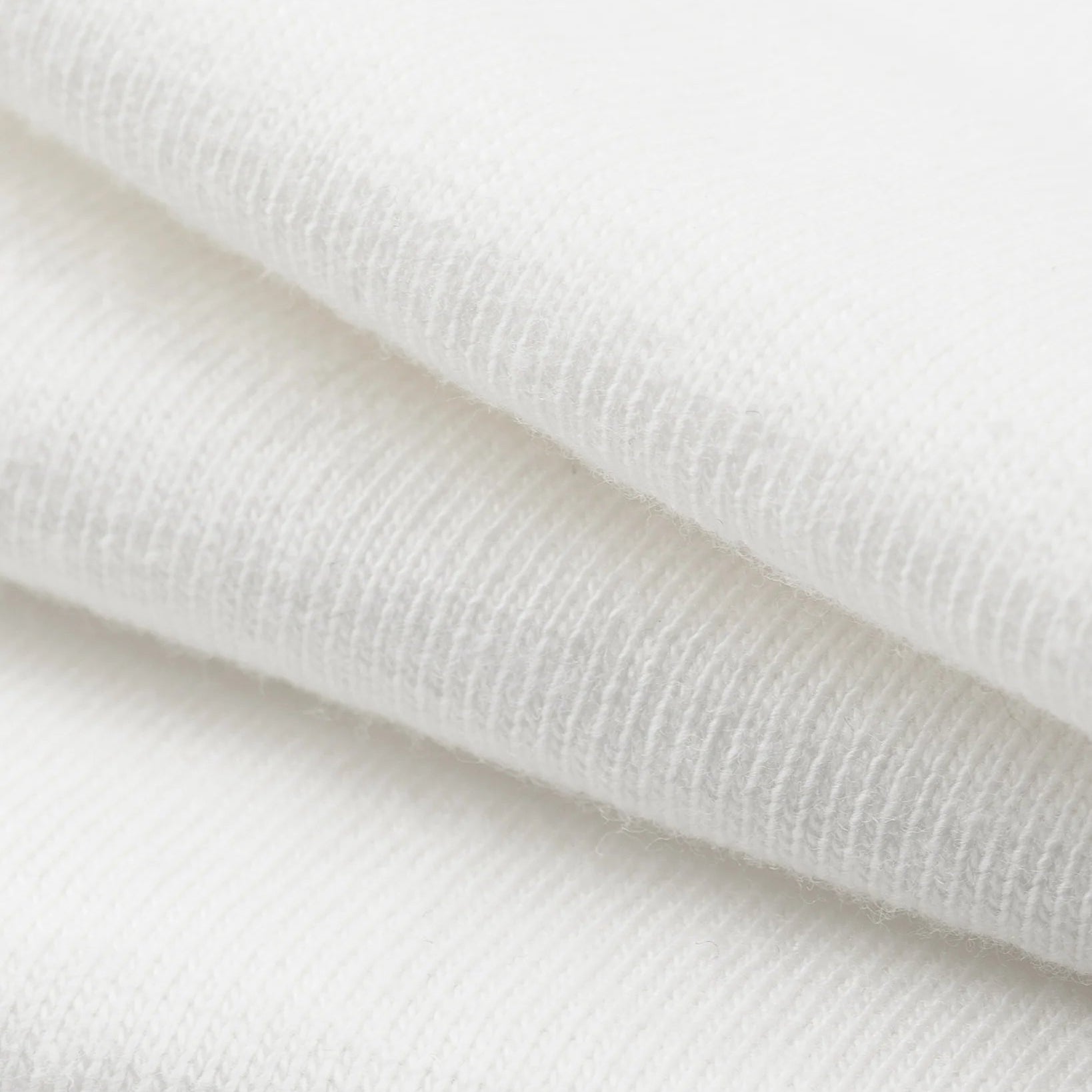 IHT-1610-WHT 6,5 oz.  Loopwheel Crew Neck T-Shirt Weiß
