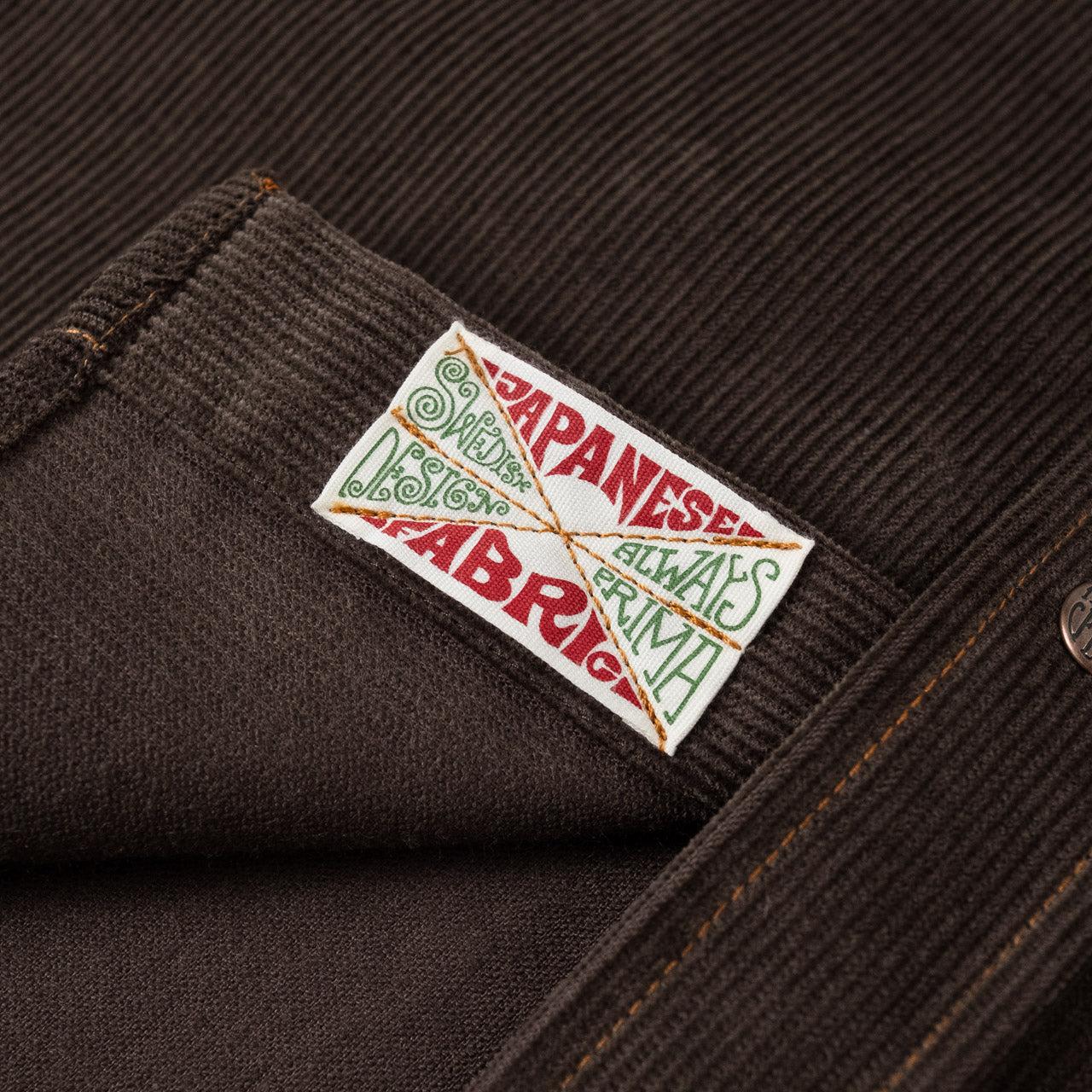 Ryman Corduroy Shirt Braun
